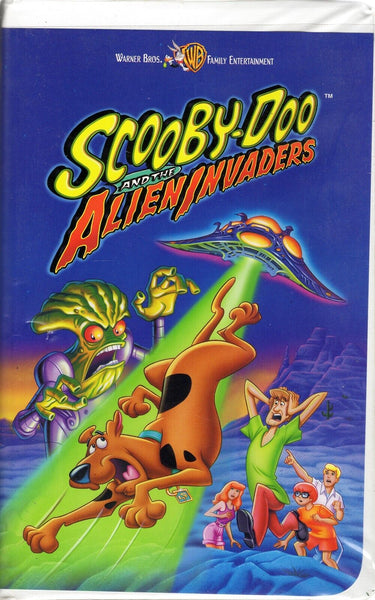 Scooby Doo and the Alien Invaders VINTAGE 2000 VHS Cassette Clamshell