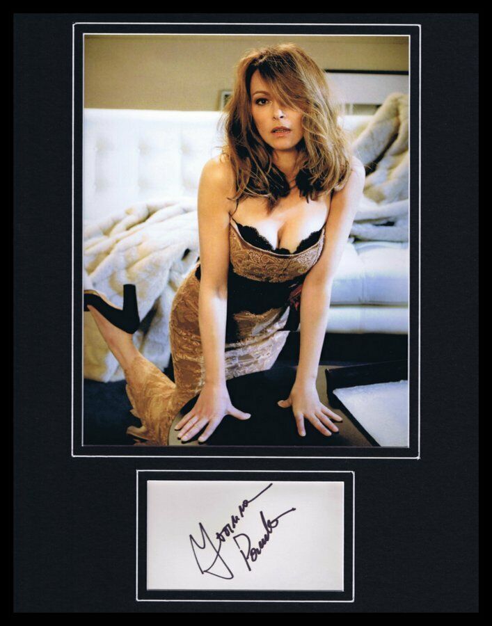 Joanna Pacula Signed Framed 11x14 Photo Display JSA Tombstone