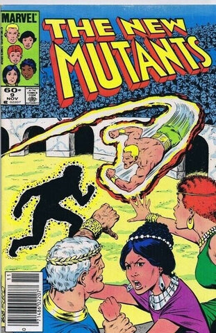 New Mutants #9 ORIGINAL Vintage 1983 Marvel Comics 1st appearance Selene Gallio