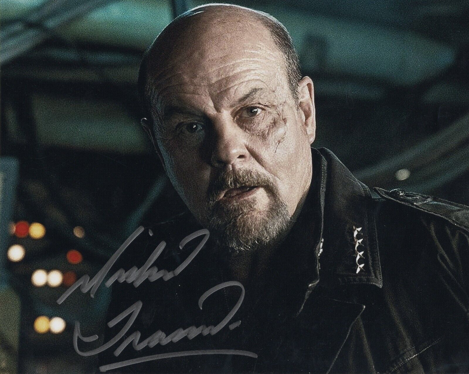 Michael Ironside Signed 8x10 Photo Stargate SG-1 Outer Limits