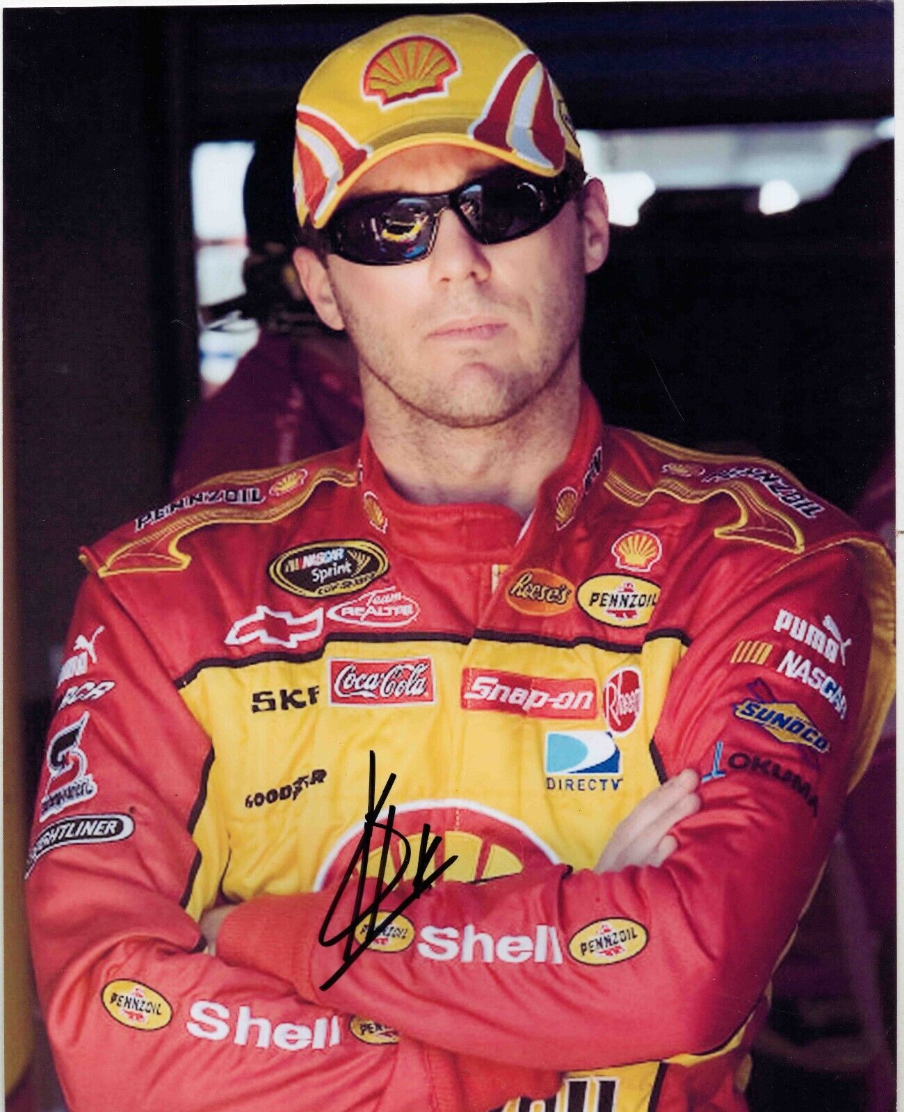 Kevin Harvick Signed 8x10 Photo