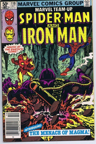 Marvel Team Up #110 ORIGINAL Vintage 1981 Marvel Comics Spider-Man Iron Man NS