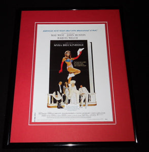 Myra Breckinridge Framed 11x14 Poster Display Raquel Welch Mae West