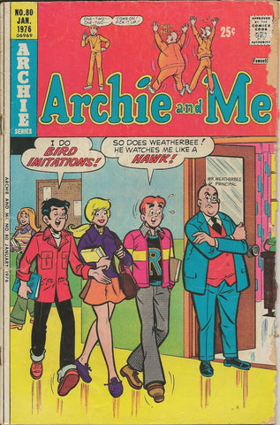 Archie and Me #80 ORIGINAL Vintage 1976 Archie Comics GGA  