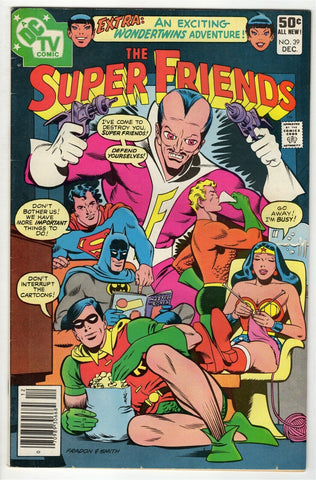 Super Friends #39 ORIGINAL Vintage 1980 DC Comics Superman Batman