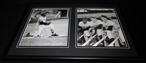 Roberto Clemente Framed 12x18 Photo Display Pirates on deck & in dugout