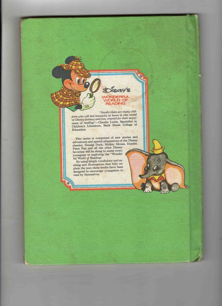 1975 Mystery of the Missing Peanuts Disney Hardcover Book Donald Duck