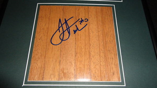 Jared Sullinger Signed Framed Floorboard & Photo Display Celtics Ohio State OSU