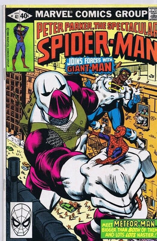 Peter Parker Spectacular Spider-Man #41 ORIGINAL Vintage 1980 Marvel Comics 