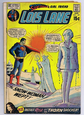 Superman's Girlfriend Lois Lane #107 ORIGINAL Vintage 1971 DC Comics 