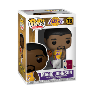 NEW SEALED Funko Pop Figure Magic Johnson Lakers Hardwood