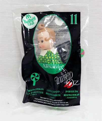 VINTAGE SEALED 2008 McDonald's Madame Alexander Wizard of Oz Munchkin Doll