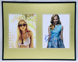 Dove Cameron Signed Framed 16x20 Photo Display AW Descendants Liv & Maddie