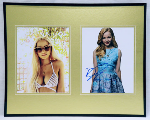 Dove Cameron Signed Framed 16x20 Photo Display AW Descendants Liv & Maddie