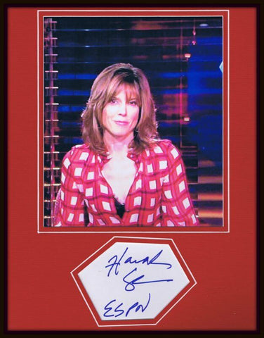 Hannah Storm Signed Framed 11x14 Photo Display ESPN