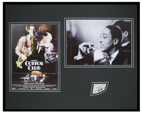 Gregory Hines Signed Framed 16x20 Photo Set The Cotton Club