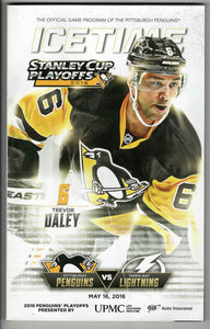 May 26 2016 Stanley Cup Playoffs Program Lightning @ Pittsburgh Penguins Game 7