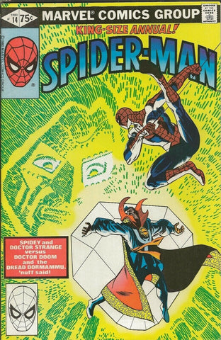 Amazing Spiderman Annual #14 ORIGINAL Vintage 1980 Marvel Comics Dr Strange