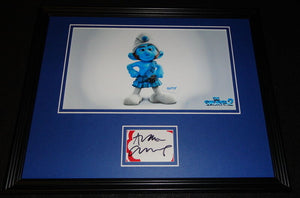 Alan Cumming Signed Framed Photo 11x14 The Smurfs Gutsy Smurf