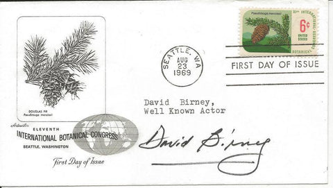 David Birney Signed 1969 First Day of Issue Cover