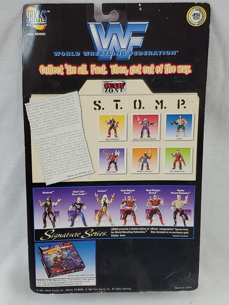 VINTAGE SEALED 1997 Jakks WWF STOMP Ken Shamrock Action Figure