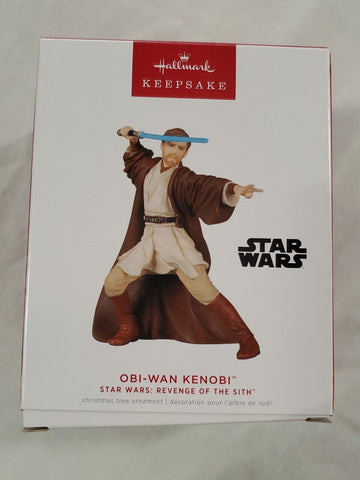 2022 Hallmark Star Wars Obi Wan Kenobi Revenge of the Sith Christmas Ornament