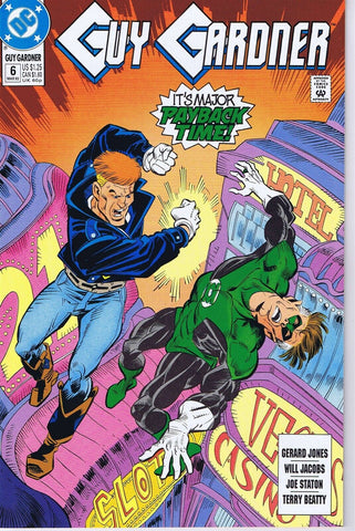 Guy Gardner Warrior #6 ORIGINAL Vintage 1993 DC Comics 