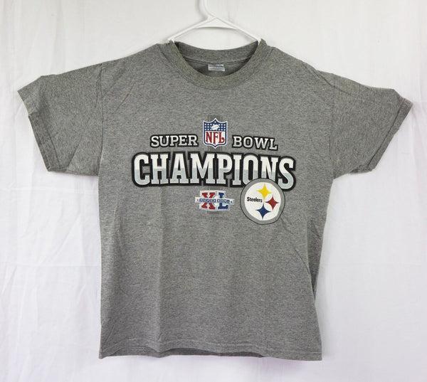 VINTAGE 2006 NFL Pittsburgh Steelers Super Bowl XL T-Shirt M Medium