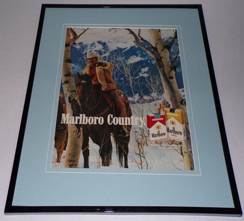 1988 Marlboro Country Cigarettes 11x14 Framed ORIGINAL Advertisement 