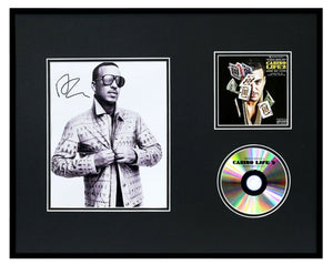 French Montana Signed Framed 16x20 CD & Photo Display AW