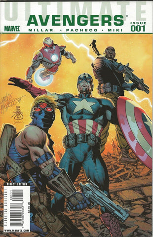 Ultimate Avengers #1 ORIGINAL Vintage 2009 Marvel Comics 