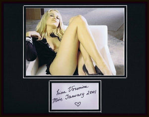 Irina Voronina Signed Framed 11x14 Photo Display 