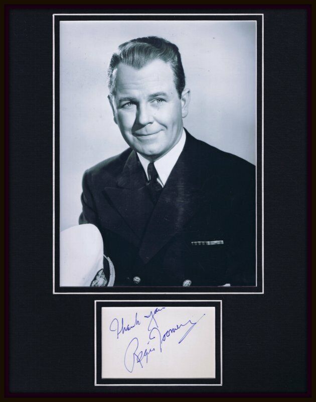 Regis Toomey Signed Framed 11x14 Photo Display The Big Sleep