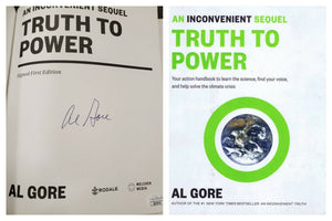 Al Gore Signed 2017 Truth to Power Paperback Book JSA