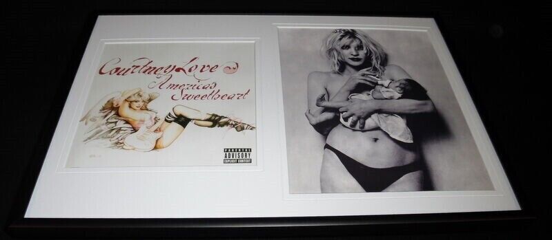 Courtney Love Framed 12x18 Photo Display America's Sweetheart