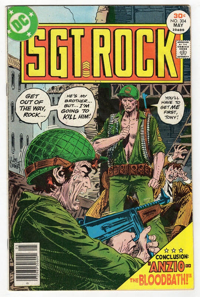 Sgt. Rock #304 VINTAGE 1977 DC Comics