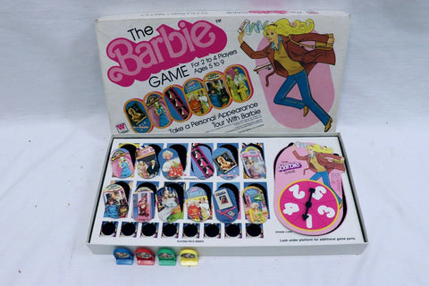 ORIGINAL Vintage 1980 Whitman Barbie Personal Appearance Tour Board Game