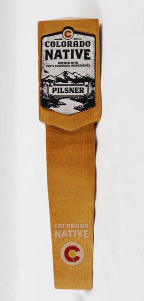 Colorado Native Pilsner Beer Keg Tap Handle