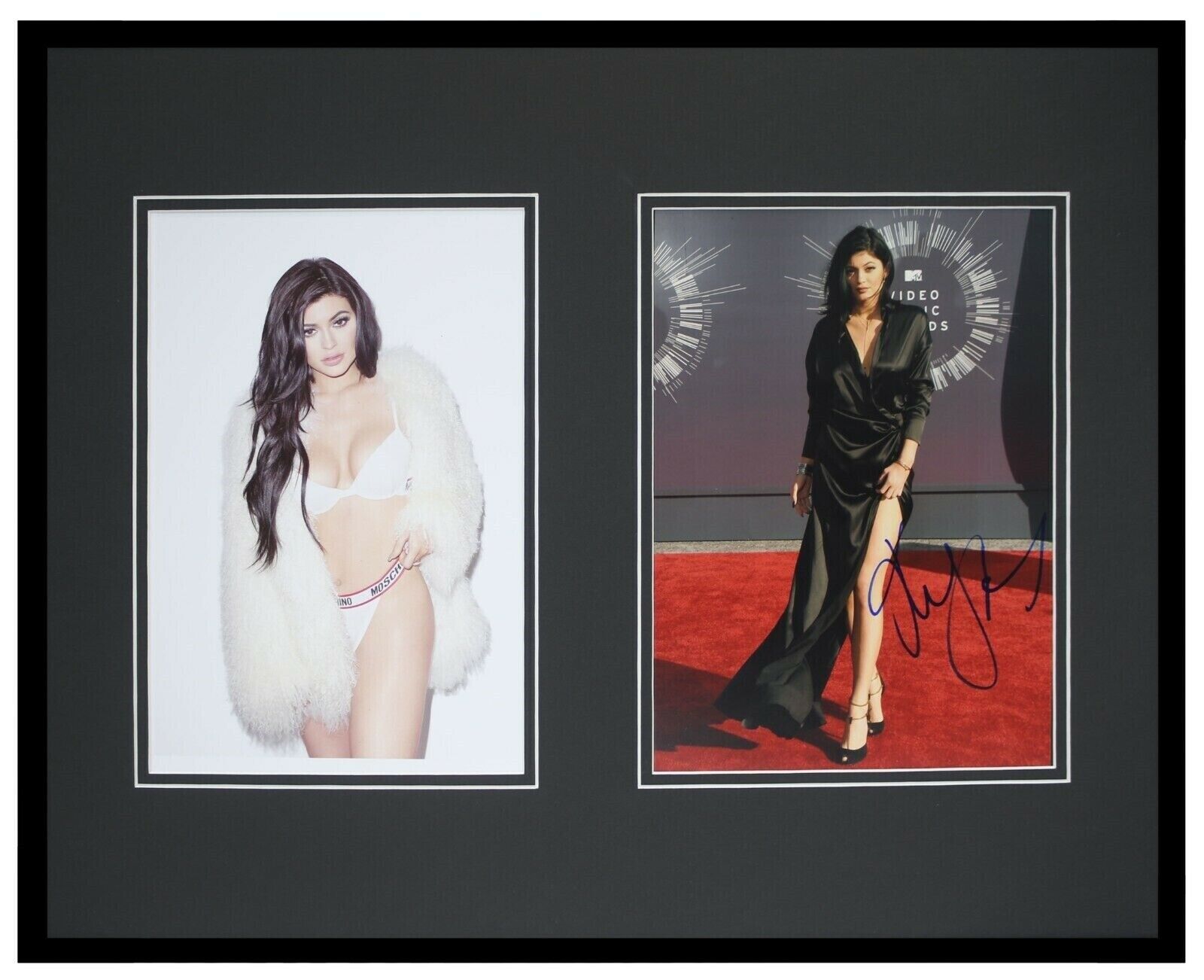 Kylie Jenner Signed Framed 16x20 Photo Display KUWTK