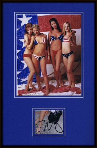 Mena Suvari Signed Framed 11x17 Photo Display American Pie w/ Bikini Girls