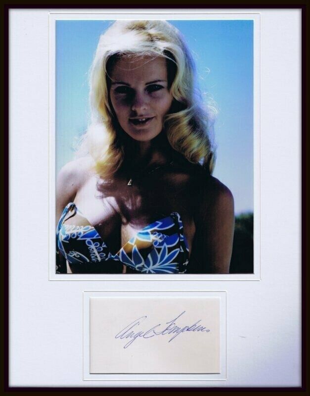 Angel Tompkins Signed Framed 11x14 Photo Display General Hospital