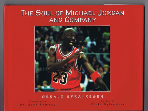 ORIGINAL Vintage 1998 The Soul of Michael Jordan and Company Hardcover Book