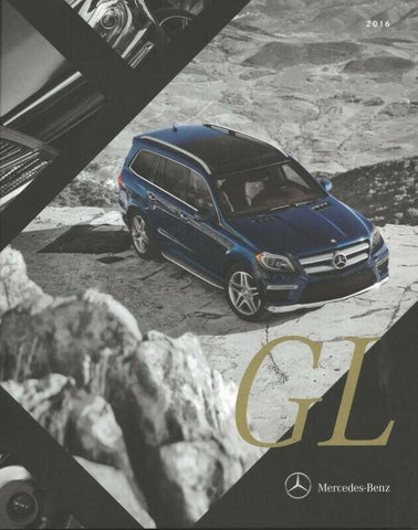 ORIGINAL Vintage 2016 Mercedes GL Class Sales Brochure Book