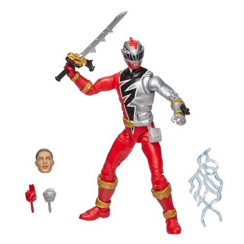 NEW SEALED 2022 Power Rangers Lightning Collection Dino Fury Red Ranger Figure