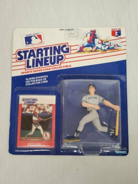 VINTAGE SEALED 1988 Starting Lineup SLU Figure Jack Clark Yankees FP