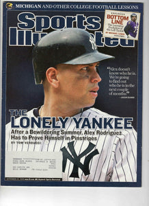 Sep 25 2006 Sports Illustrated Magazine Alex Rodriguez Yankees