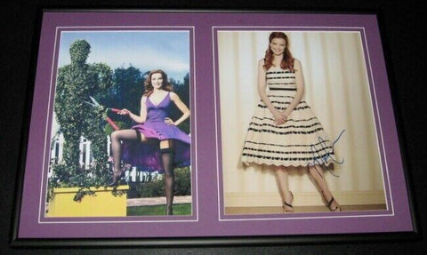 Marcia Cross Stockings Signed Framed Photo Display Desperate Housewives