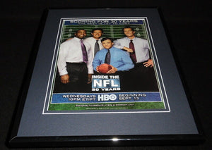 Inside the NFL 2006 HBO Framed 11x14 ORIGINAL Advertisement Dan Marino