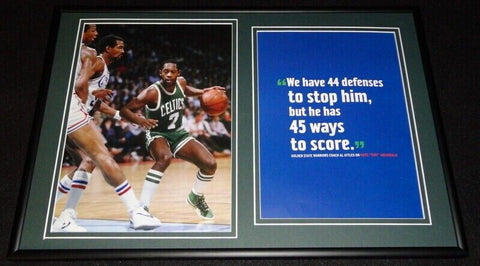 Nate Tiny Archibald Celtics Framed 12x18 Photo & Quote Display 