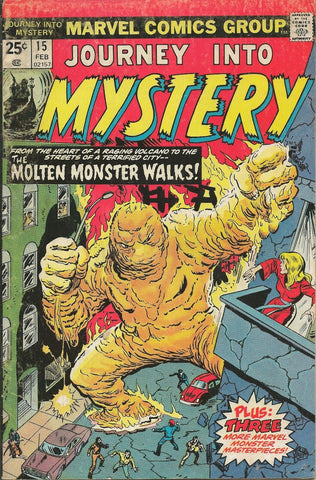 Journey Into Mystery #15 ORIGINAL Vintage 1975 Marvel Comics Horror